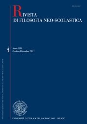 RIVISTA DI FILOSOFIA NEO-SCOLASTICA - 2014 - 1