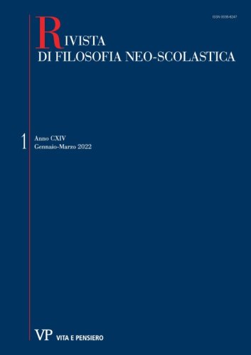 RIVISTA DI FILOSOFIA NEO-SCOLASTICA. Abbonamento annuale 2023